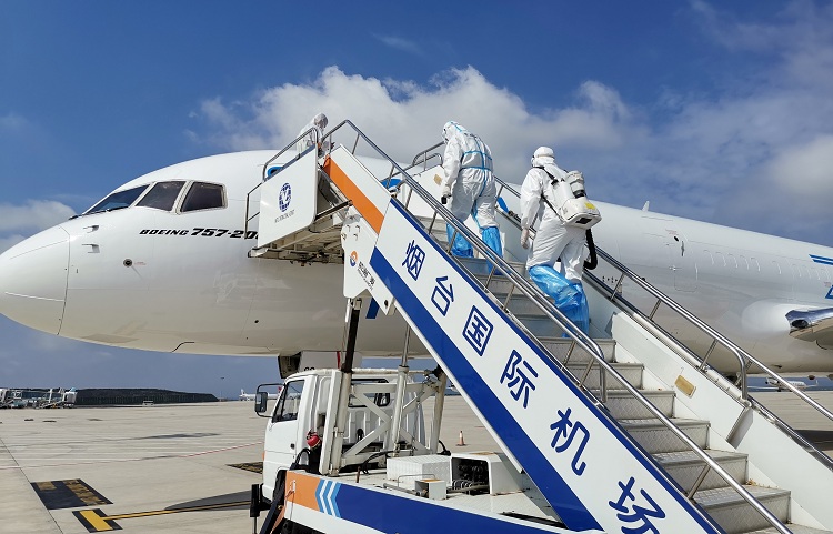 全货运航班复航 海关护航“空中走廊”（图）