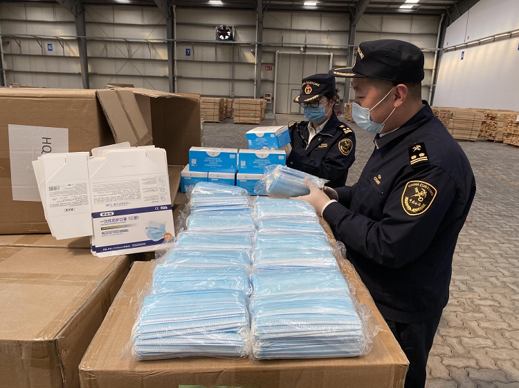 160.32万只！宁波海关查发单起数量最多的伪报出口口罩案件（图）