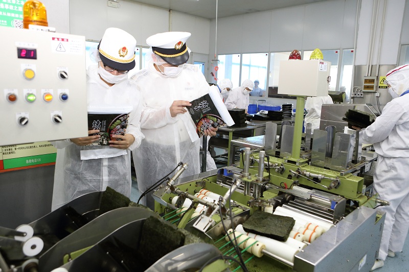 紫菜飘香“一带一路”（图）1