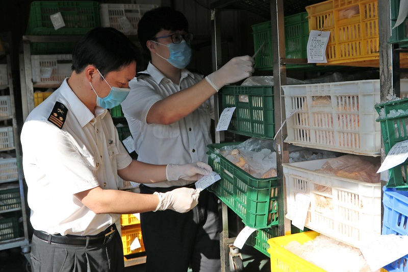 广州海关优化通关流程提供技术服务 粤港澳大湾区共享安全优质“菜篮子”产品(图)1 广州海关优化通关流程提供技术服务 粤港澳大湾区共享安全优质“菜篮子”产品(图)1