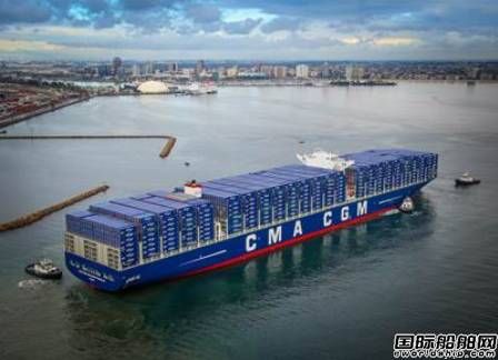 达飞轮船敲定中国船厂10艘15000箱船订单